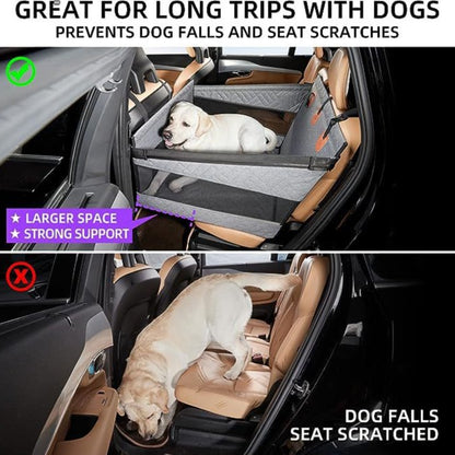 Hard Bottom Single Car Seat Extender for Dogs