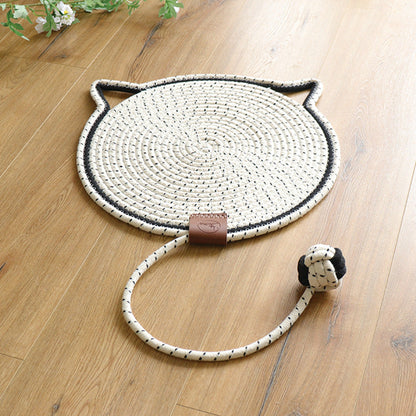 Cat Scratching Rug