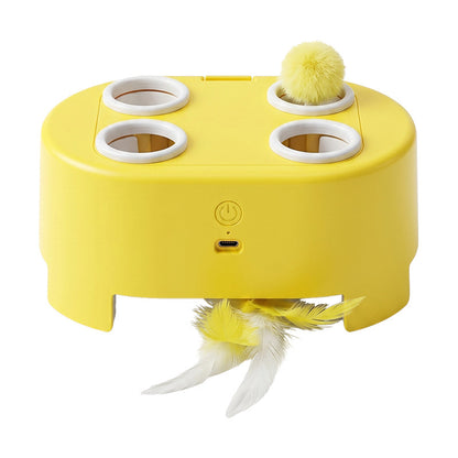 Automatic Feather Chase Toy for Cats