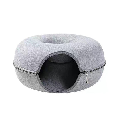 2-in-1 Donut Cat Bed