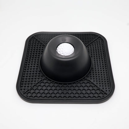 2in1 Slow Feeder Dog Bowl with Lick Mat