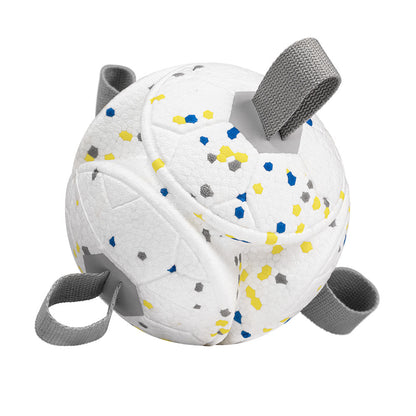 Eco-Friendly Indestructible Dog Ball – Bite Resistant Interactive Tug & Fetch Toy
