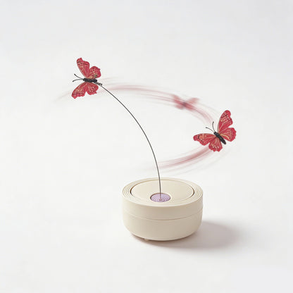 Interactive Butterfly Spinner Cat Toy
