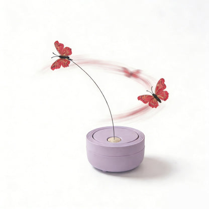 Interactive Butterfly Spinner Cat Toy