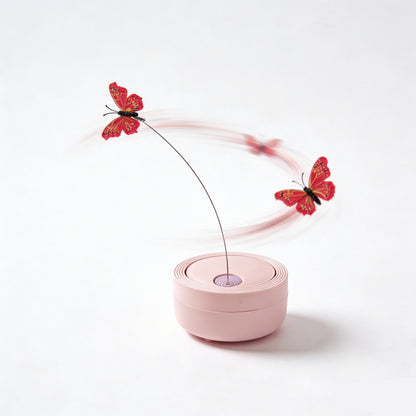 Interactive Butterfly Spinner Cat Toy