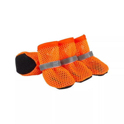 Breathable Mesh Dog Shoes for Hot Days – Soft Sole for Small & Large Dogs
