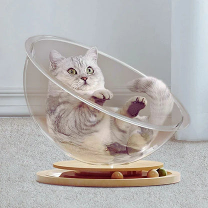 Cat Play and Relaxation Oasis – PurrPlay Pod