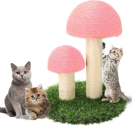 Sisal Cat Mushroom Scratching Post