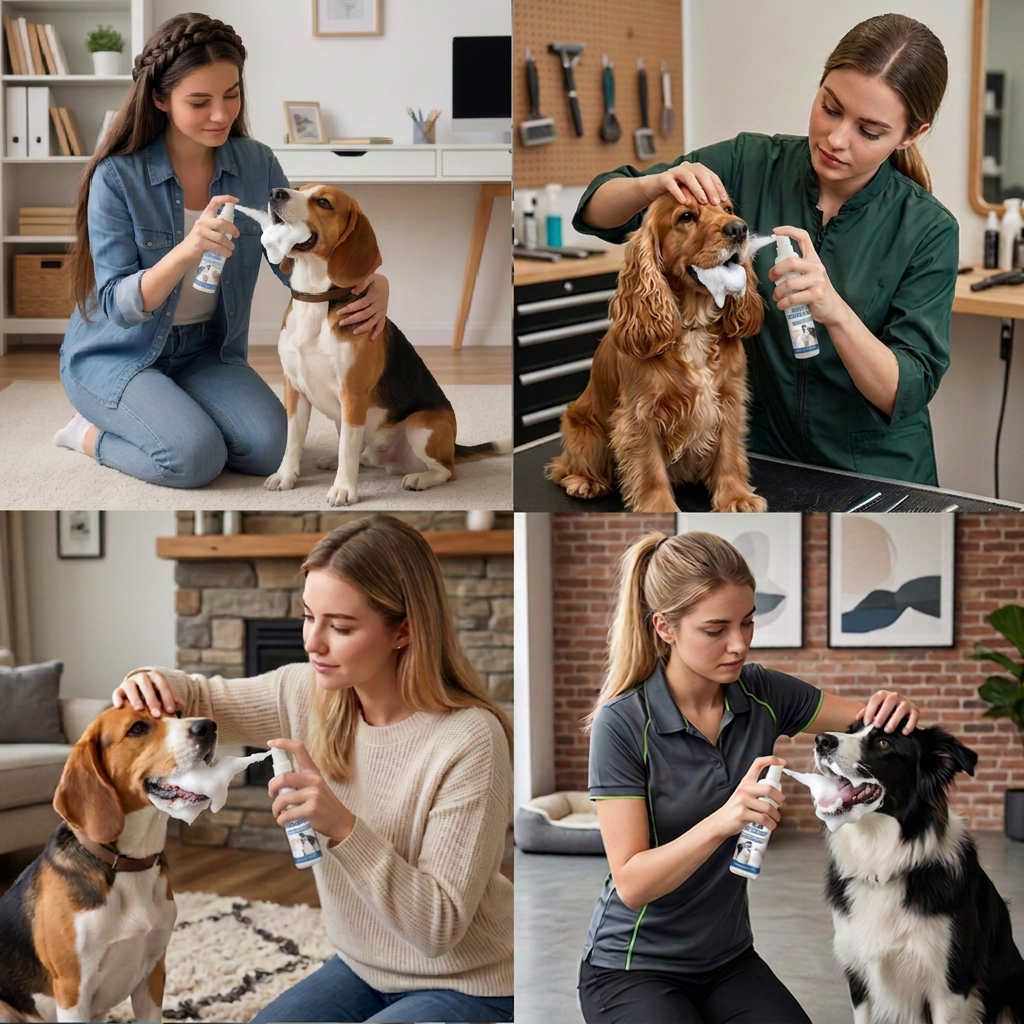 Dog Dental Cleaning Foam – Brighter Teeth & Fresh Breath
