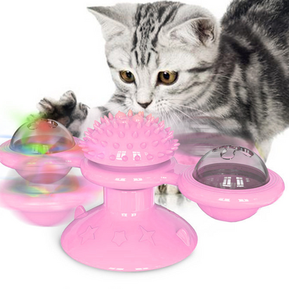 Cat Carousel Spinner Toy