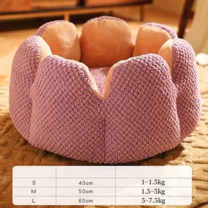 Blossom-shaped Pet Bed – CozyBlossom