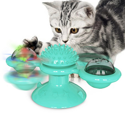 Cat Carousel Spinner Toy