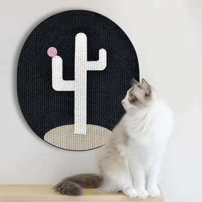 Cat wall scratching board