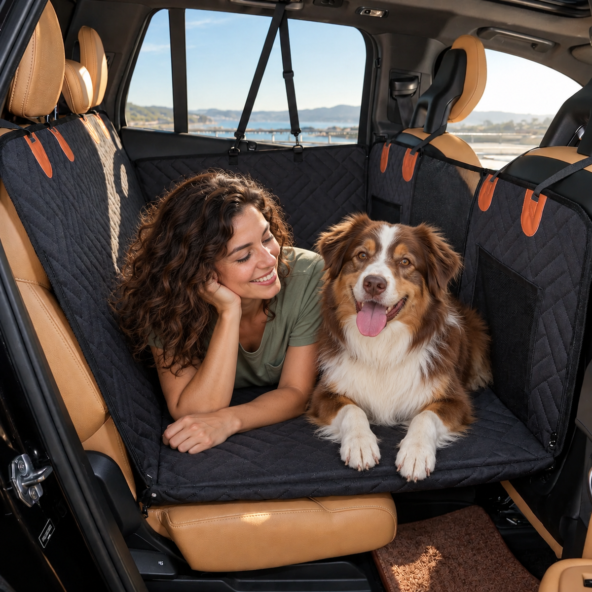 Hard Bottom Car Seat Extender for Dogs