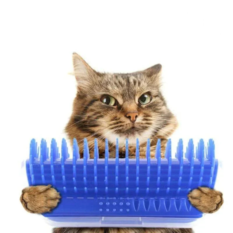 Self-Grooming Cat Corner Brush – FurRelaxer