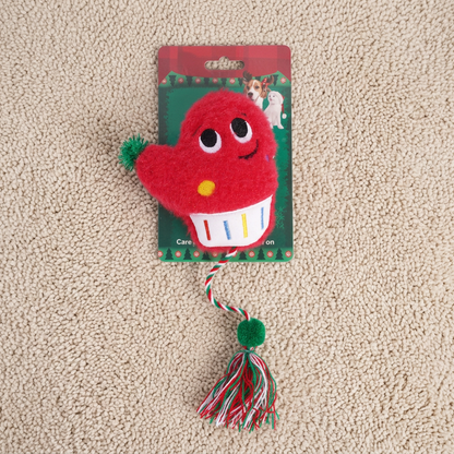 Christmas Catnip Rope Teaser Cat Toy
