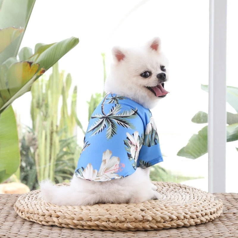 Hawaiian Dog Shirt