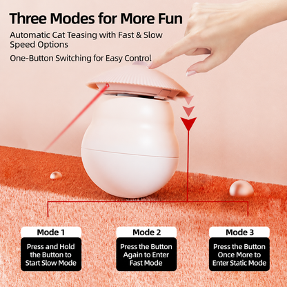 Automatic Motion-Activated Cat Laser Toy