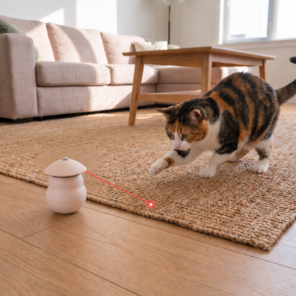 Automatic Motion-Activated Cat Laser Toy
