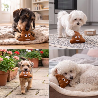 Farting Plush Dog Toy with 7 Funny Sounds