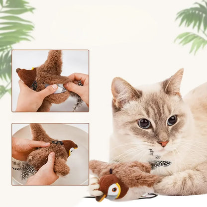 Flapping Bird Cat Toy