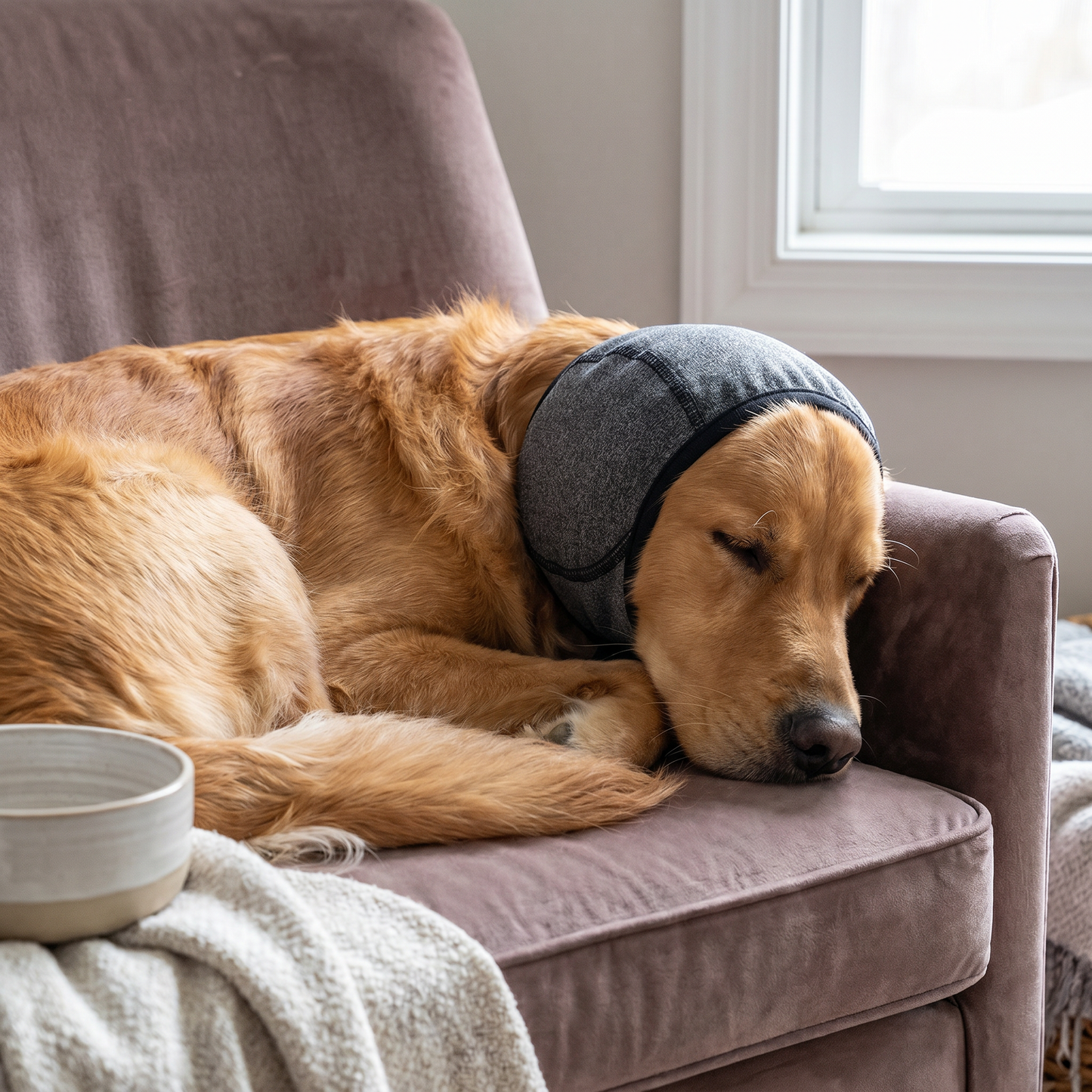 Protection Dog Ear Muffs Noise-Reducing & Anxiety-Calming Ear Cover