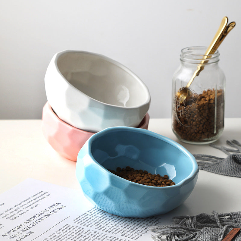 Ergonomic Elevated Pet Food Bowl