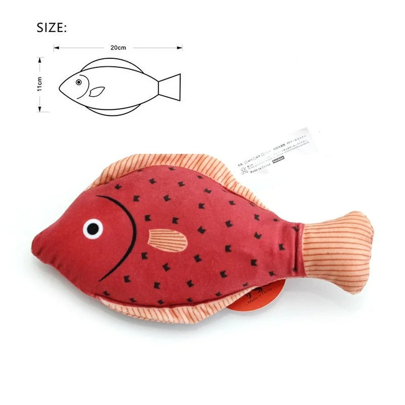 Cat Toy Catnip 3D Simulation Fish