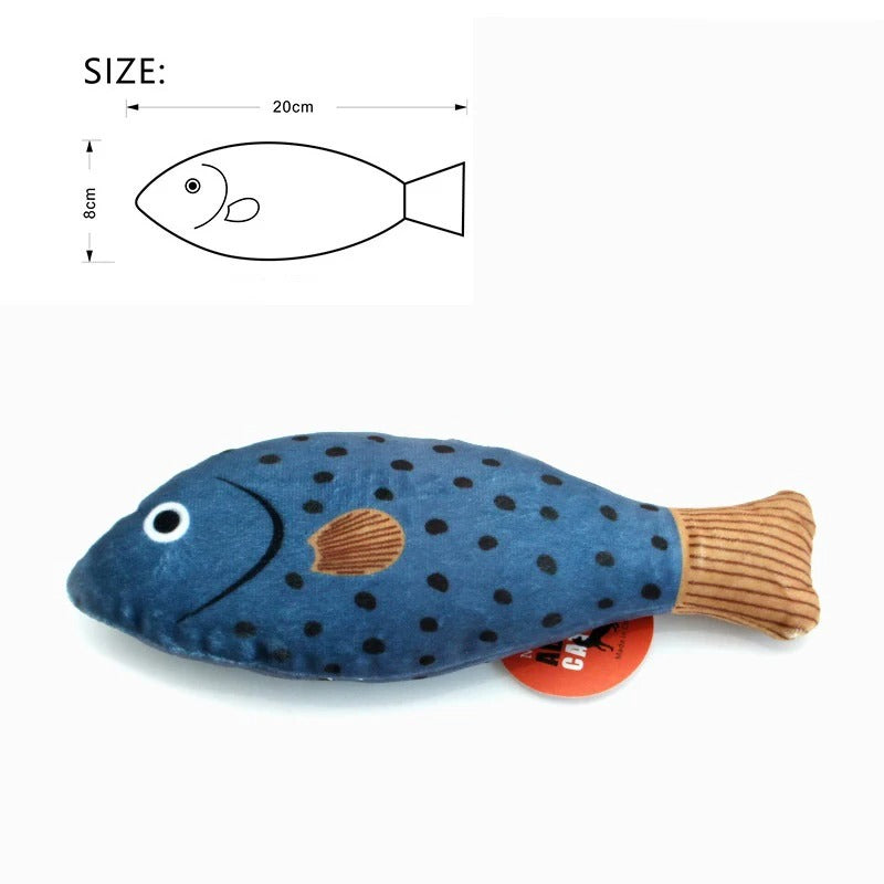 Cat Toy Catnip 3D Simulation Fish