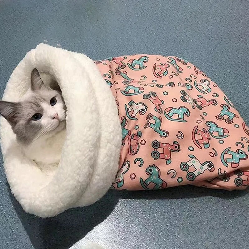 Sleeping Bag Bed for Cats