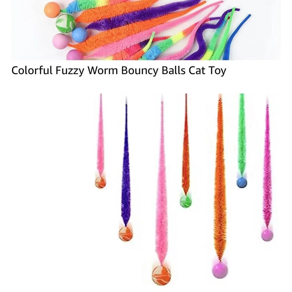 Tickle Cat Colorful bouncing ball