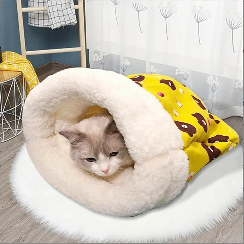 Sleeping Bag Bed for Cats