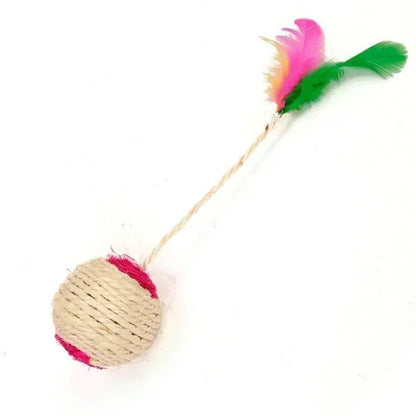 Cat Toy Sisal Scratching Ball