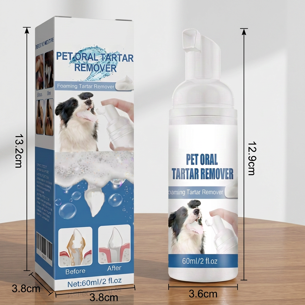 Dog Dental Cleaning Foam – Brighter Teeth & Fresh Breath
