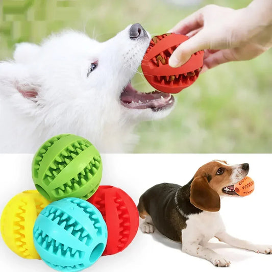 Dog Treat Chew Ball for Dental Cleaning