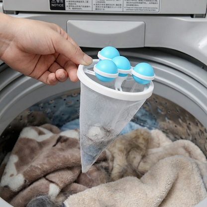 Pet Hair Laundry Filter for Washing Machines – Reusable Mesh Catcher