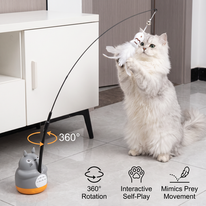 360° Interactive Self-Play Cat Teaser