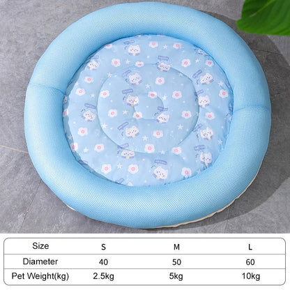 Breathable Cartoon Cooling Mat for Pets