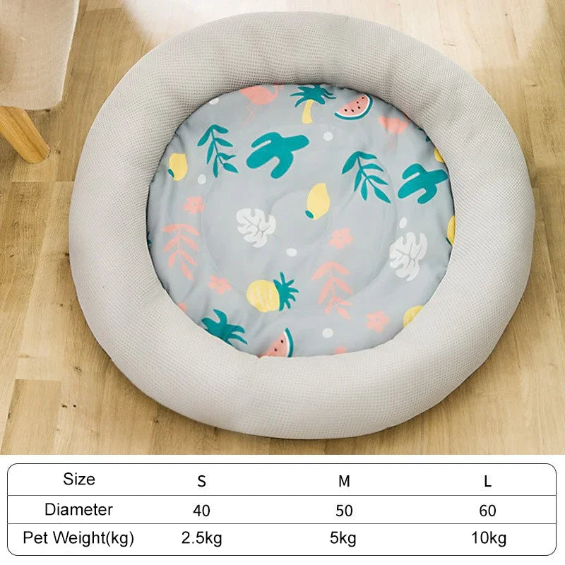 Breathable Cartoon Cooling Mat for Pets