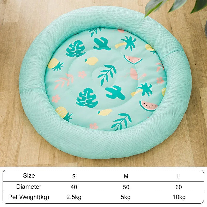 Breathable Cartoon Cooling Mat for Pets