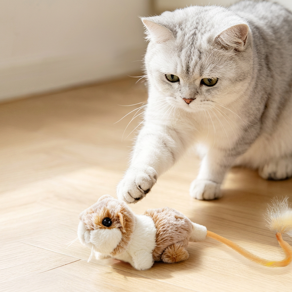 Wiggle Tail Mouse Cat Toy