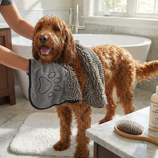 Ultra-Absorbent and Drying Microfibre Pet Towel