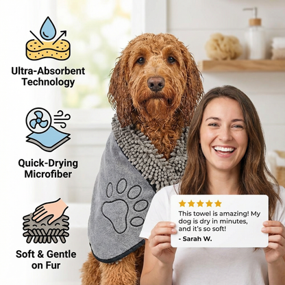 Ultra-Absorbent and Drying Microfibre Pet Towel