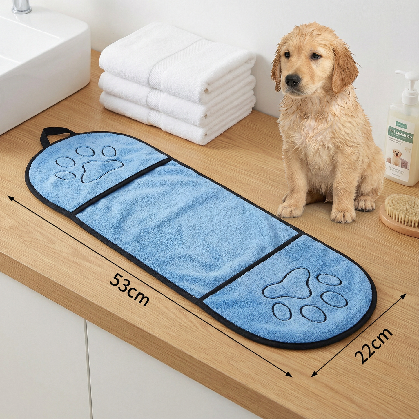 Ultra-Absorbent and Drying Microfibre Pet Towel